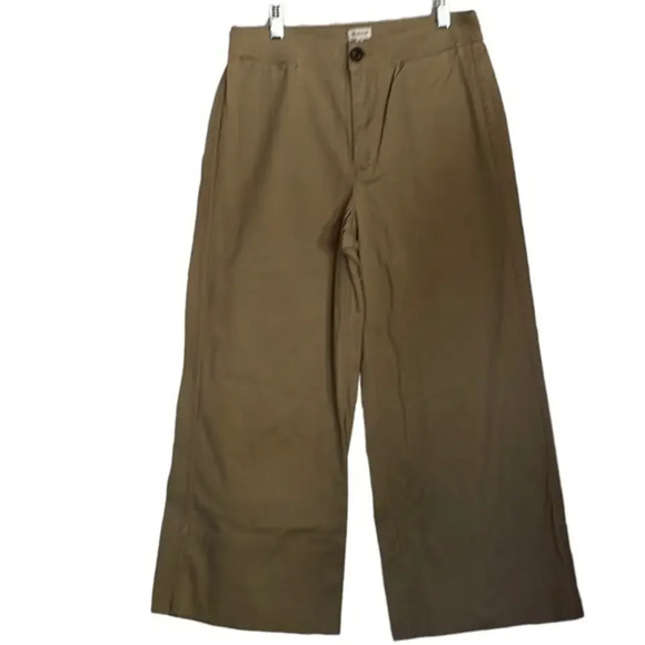 Madewell Flared Leg Kahki Pants Size 26 - Picture 1 of 8